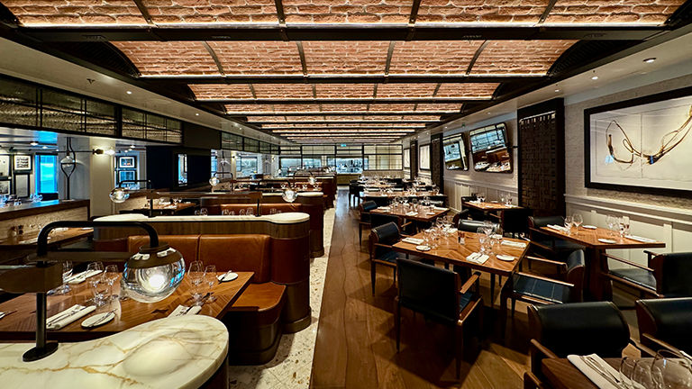 Ember is a new dining venue onboard Vista.