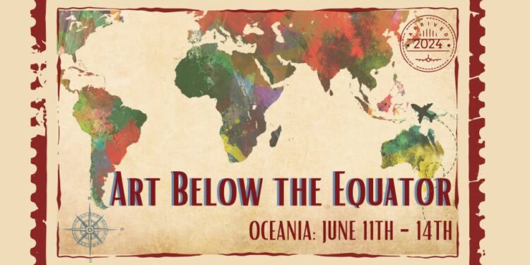 Art Below the Equator: The Art of Oceania Art Camp at Prairie Arts Center
