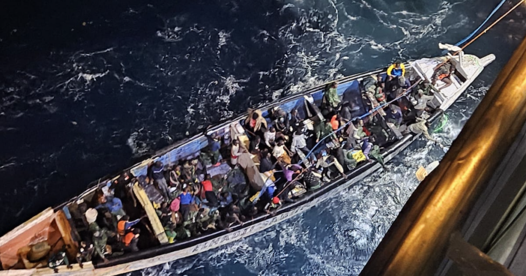 Cruise ship rescues 68 migrants adrift in Atlantic