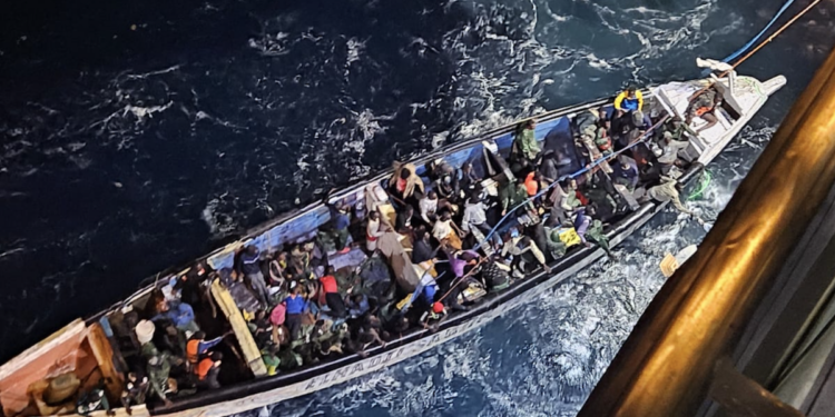 Cruise ship rescues 68 migrants adrift in Atlantic