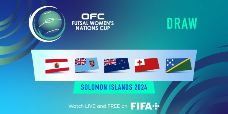 Draw made for inaugural OFC Futsal Women’s Nations Cup 2024