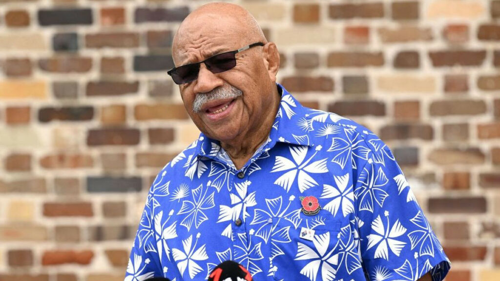 Fijian Prime Minister Sitiveni Rabuka. GETTY IMAGES