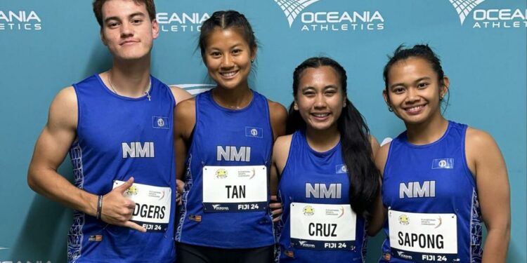 NMI athletes perform well in Oceania Athletics Championships debut | Local Sports