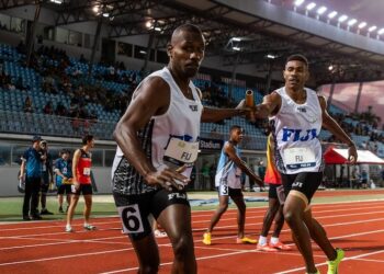 New look Oceania Athletics championships working well, as the Pacific's elite rub shoulders with the veterans