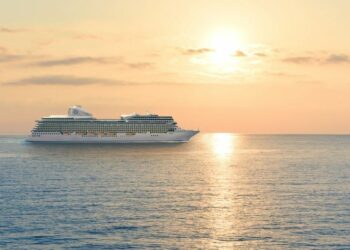 rendering of oceania's allura cruise ship