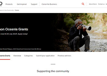 Submissions open for Canon Oceania Grants Program