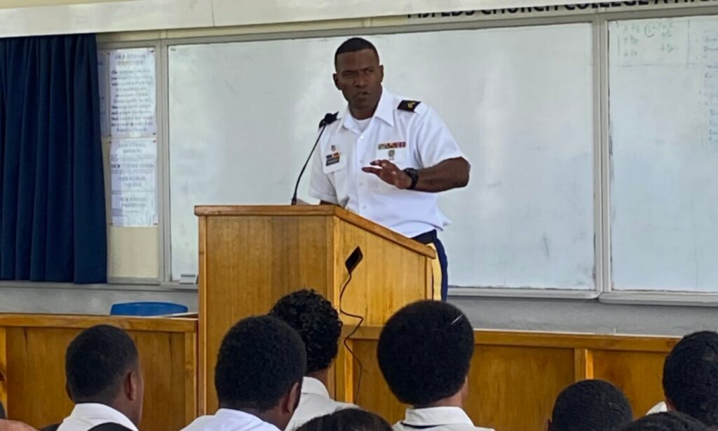 Task Force Oceania Visits School Career Day > U.S. Indo-Pacific Command > JTF-Micronesia