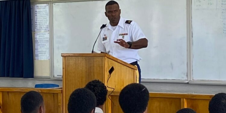 Task Force Oceania Visits School Career Day > U.S. Indo-Pacific Command > JTF-Micronesia