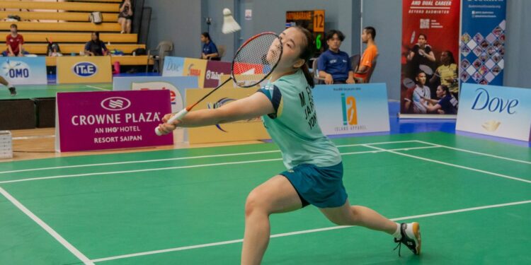 DOVE Saipan International 2024 – Day One Summary – Badminton Oceania