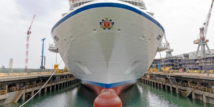 Fincantieri floats out Oceania Cruises’ Allura