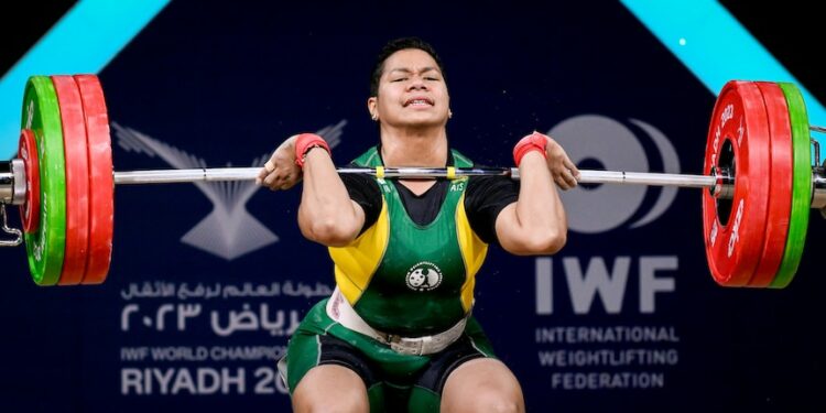 Gold is the target as weightlifter Eileen Cikamatana heads to Paris to fly the flag for Oceania at the Olympic Games