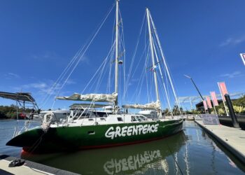 Greenpeace Oceania refit for purpose