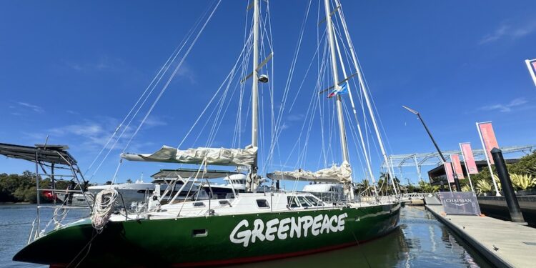 Greenpeace Oceania refit for purpose
