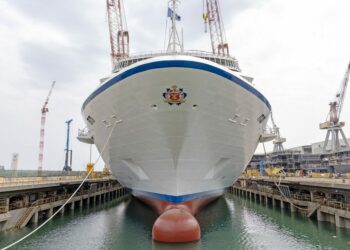 Oceania Cruises Celebrates the Float Out of Allura - Porthole Cruise and Travel