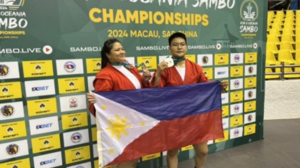 TEAM PH WINS TWO SILVER MEDALS AT ASIA-OCEANIA SAMBO CHAMPIONSHIPS