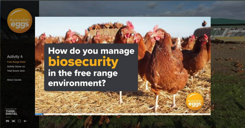 Australian egg farmers gain new biosecurity training tool