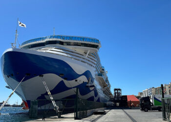 Sun Princess in Tenerife