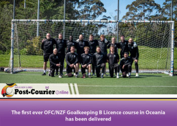 The first ever OFC/NZF Goalkeeping B Licence course in Oceania has been delivered