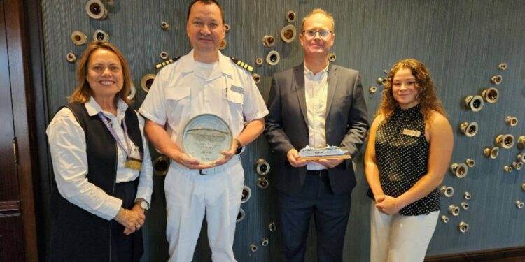 Oceania Sirena and Port of Dover Inaugural Ceremony