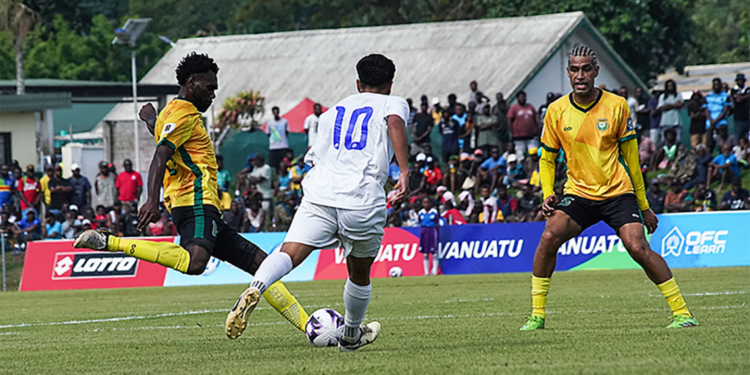 Vanuatu go above All Whites in Group B at FIFA World Cup Oceania qualifiers